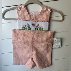 Smocked Jon Jon 18M